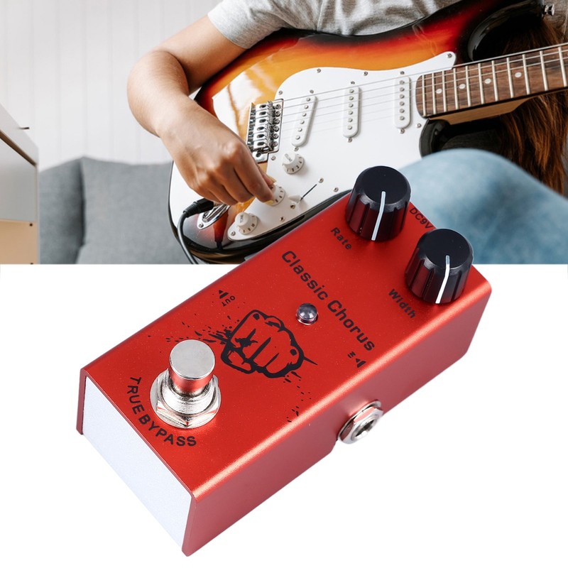 Electric Guitar Effects Pedal Portable Multiple Effects Accurate Chorus Guitar