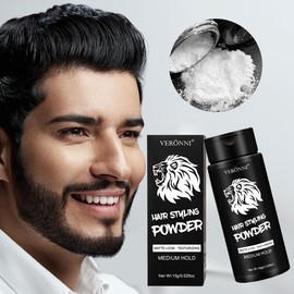 CHARMFORYOU Hair Styling Powder for Men, Hair Texture Powder Root Lift Hair Texturizing, Adds Mega Volume & Texture, Matte Finish, Hair Volumizing Long-Lasting