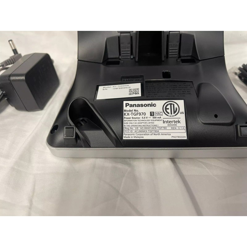 Panasonic Base Unit only & Power Supply Panasonic KX-TG994SK KX-TGF970