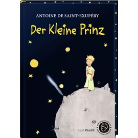 Der kleine Prinz. Black: Klassische Ausgabe mit Farbschnitt und glitzernden Sternen