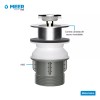 Meer Desagüe Emergente Con Botón Pop-up De Acero Inox Lavabo