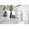 Hilliard 1+3 Hole 1 Lever Handle Chrome Lavatory Faucet