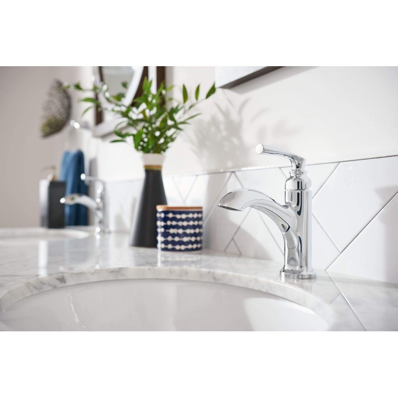 Hilliard 1+3 Hole 1 Lever Handle Chrome Lavatory Faucet