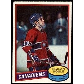 1980 O-Pee-Chee # 261 Rejean Houle Montreal Canadiens (Hockey Card) EX/MT Canadiens