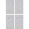 4 Pack Mommy's Helper Safe Plate Sliding Safety Outlet Cover