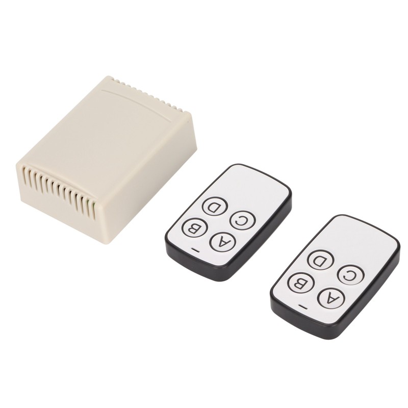 12V Learning Code 4 Way Remote Control Switch 433MHz Copy