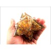 Jet International Yellow Jade Orgone Merkaba 4" Free Booklet Crystal