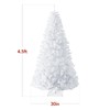 Best Choice Products Artificial Christmas Tree, 4.5ft Premium Unlit Hinged
