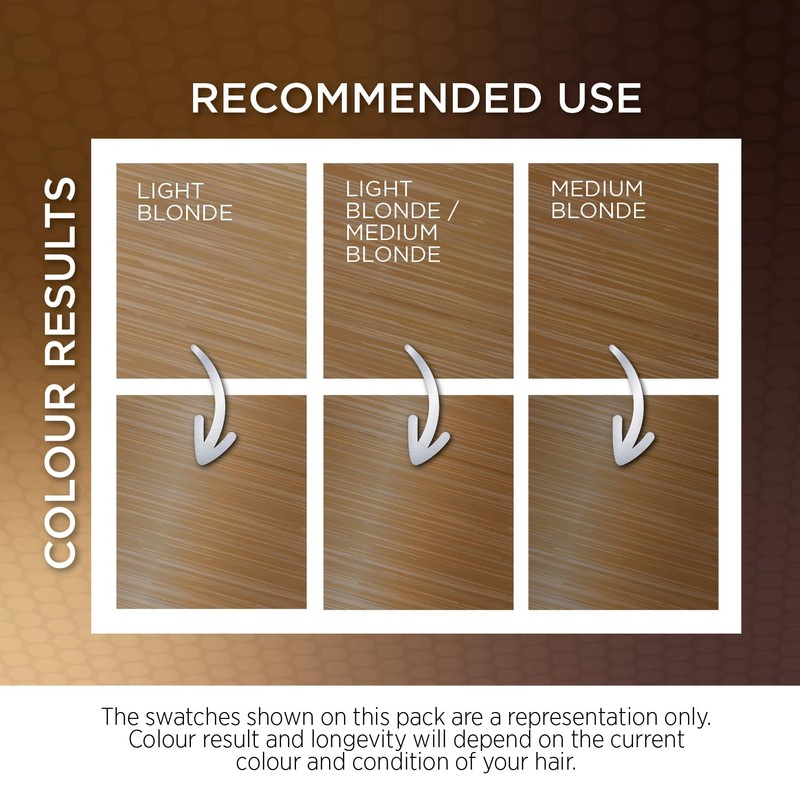 Colour Freedom Light Golden Blonde Permanent Hair Colour. Formulated with