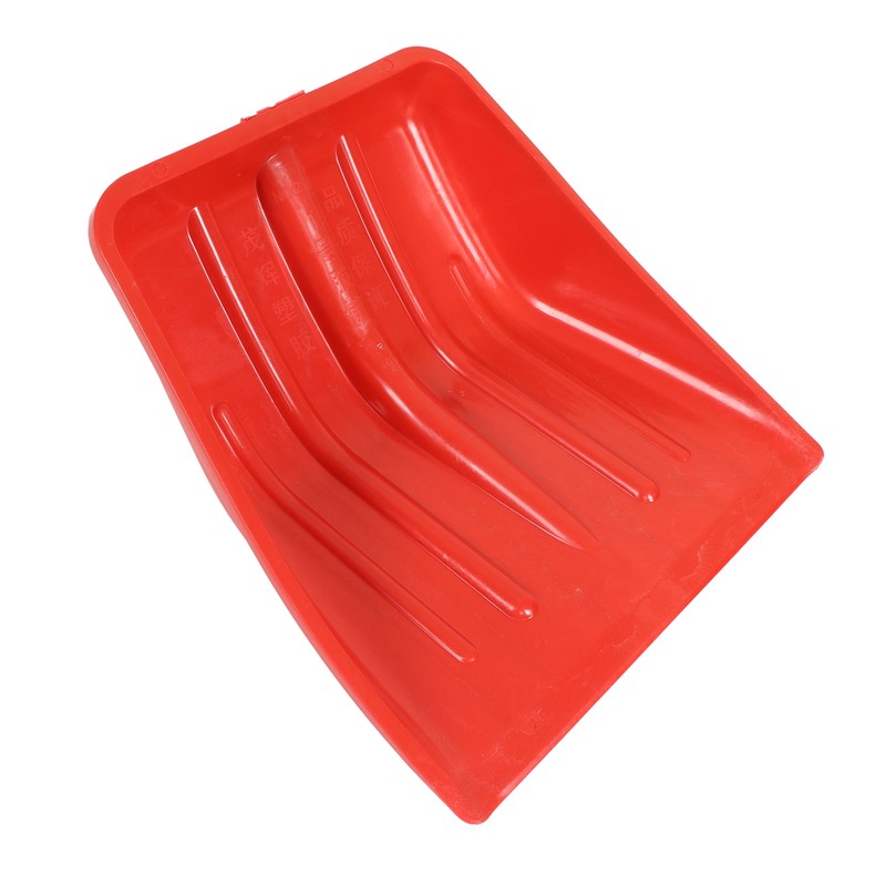 Snow Shovel Red Thickened PP Plastic Wear Resistant Tough Kids