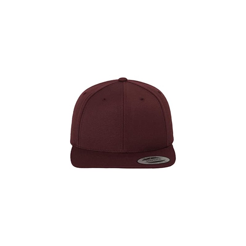 Flex fit Mütze Classic Snapback, Children's Cap, Red (Maroon), One