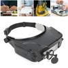 1.5X 3X 9.5X 11X Head Wearing Magnifier Multi Functional LED