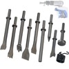weyleity 10PCS Air Hammer Chisel Set | 0.401" Shank Pneumatic