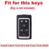 TECART Key Fob Cover with Keychain Leather Key Shell Case