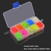 Fishing Beads Assorted Kit,1000pcs 5mm Round Float Glow Beads Luminous