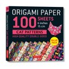 Origami Paper 100 sheets Cat Patterns 6" (15 cm): Tuttle