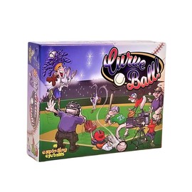 Exploding Eyeballs Curve Ball Baseball Card Game | for Baseball Fans, Families & Kids