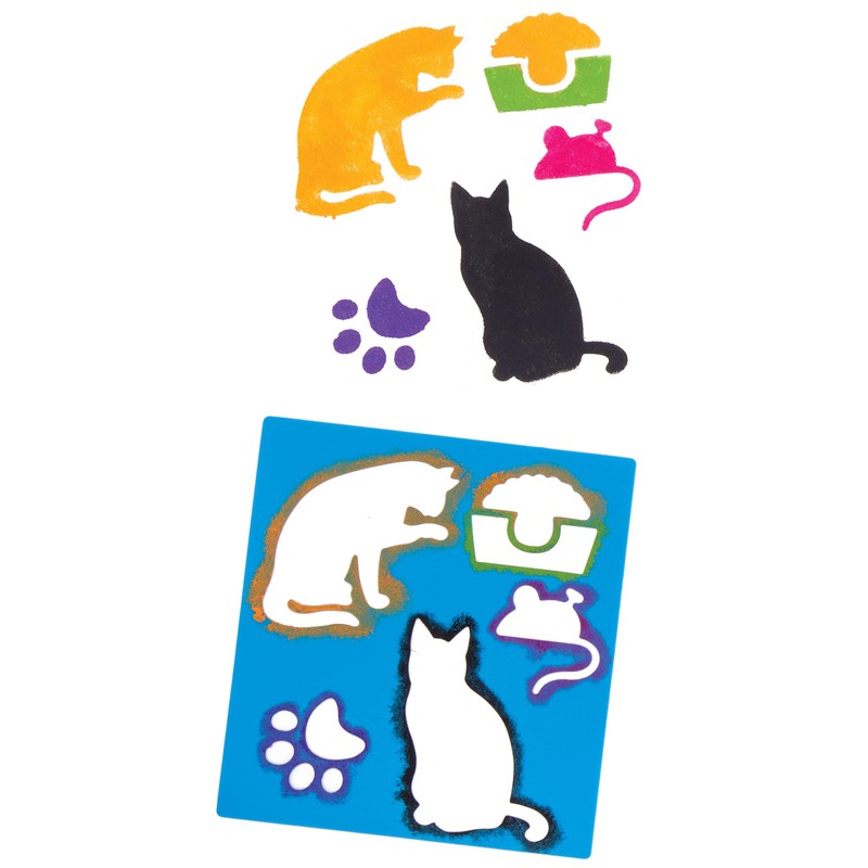 Baker Ross AW544 Pets Stencils (Pack of 6)