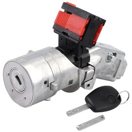Bohaner Ignition Lock Switch Ignition Lock Barrel Starter Switch Ignition Switch with Key 7701208408 8200214168 806010030R N0502064 N0502060 N0502057 for Trafic Clio Kangoo Master