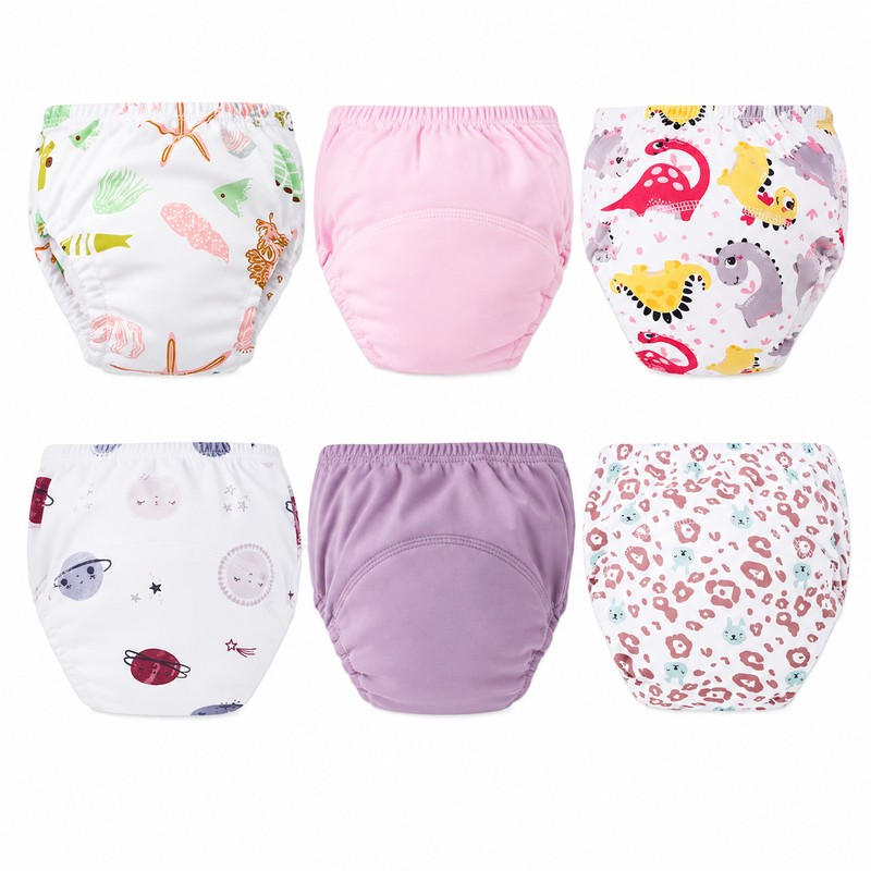 Toddler Boys Potty Training Underwear for Daytime Use – 6-Pack