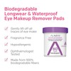Almay Longwear and Waterproof Eye Makeup Remover Pads, 80 Count