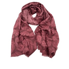 Txmout Scarf for Women Super Soft Classic Womens Scarfs Cashmere Scarves Pashmina Shawls and Wraps for Evening Dresses (Wine)
