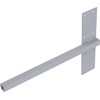 Vertical Shelf Bracket, Hardening Hardware, Inload, Square Pipe, 0.6 x