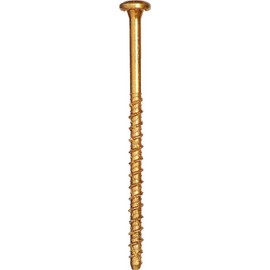 GRK 772691577856 19/64" x 5" 57785 CALIBURN XL Concrete Screws 25 Count, Gold