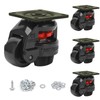 Leveling Casters Retractable Heavy Duty of 440 Lbs Set of