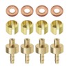 VGOL 4 Sets of Bicycle Brakes Olive Insert Compatible with