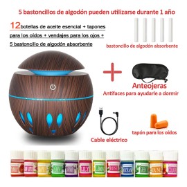 Humidificador Difusor Aromaterapia Ultrasonico De Aroma