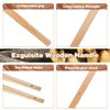 Wheelbarrow Handles Replacement Kit - Heavy Duty Pine Wood Wheelbarrow