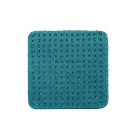 PANA Fluffy Bath Mat in Various Colours and Sizes • Bath Mat Made of Soft Microfibre • Non-Slip & Washable • Size: 45 x 45 cm • Colour: Turquoise