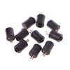 DNTGVUP 10pcs 2 Pin DIN Speaker Plug HiFi Speaker Solder