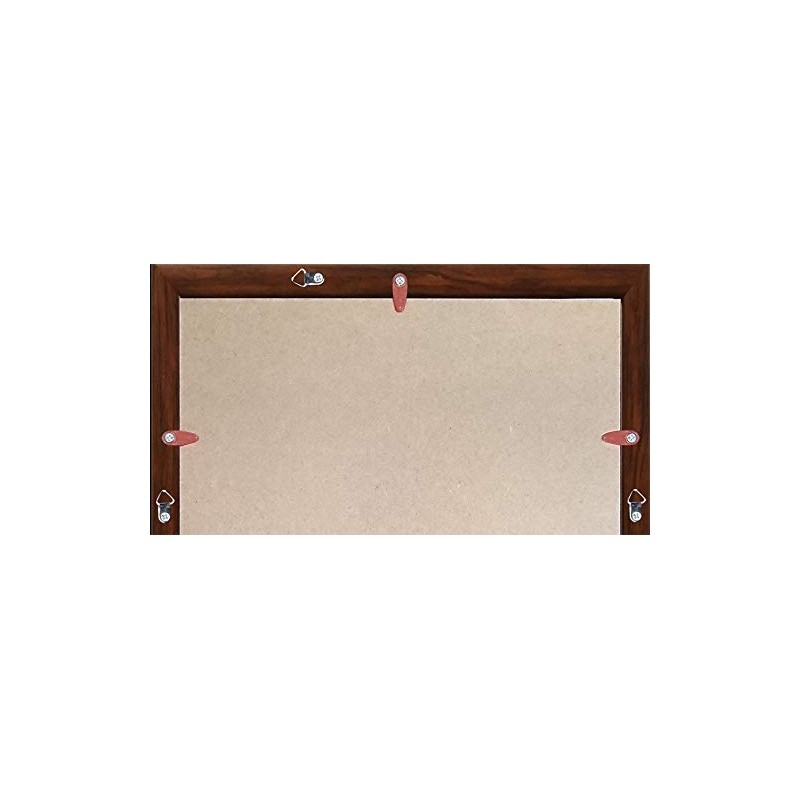Vanjoh 105871 WSJ-A4-BR Wood-Style Award Plaque, A4 with Mat for