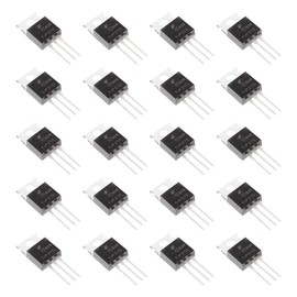 Bridgold 20pcs TIP31C TIP31 NPN Silicon Power Transistor,3 A 100 V TO220,3-Pin