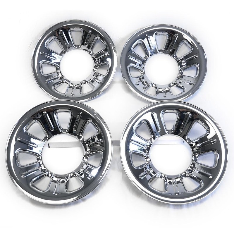 Upgrade Your Auto 15' Chrome Wheel Skins (Complete Set of
