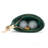 PINKTEE Golf Valuables Pouch Funny Golf Accessories Bag with Zipper