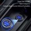 GOBGOD USB C Car Charger Socket 12V/24V USB Outlet, 45W