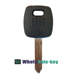 WHOLESALE KEY New Uncut Ignition Blank Chipped Car Key with Transponder Chip For Nissan 60