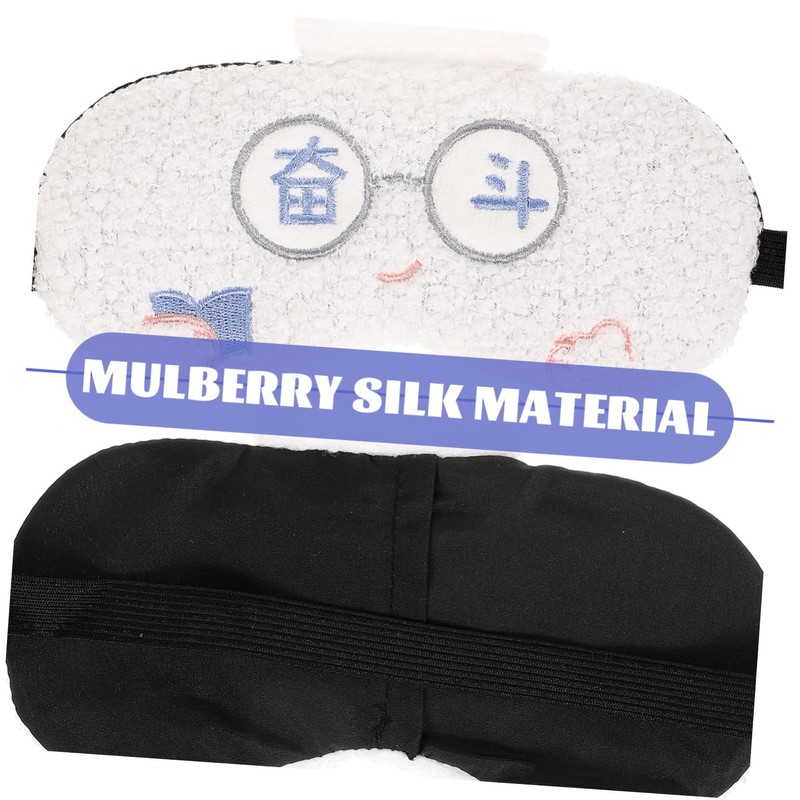 Healeved Cute Sleep Eye Mask Weighted Sleeping Eye Mask for