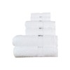 aztex Egyptian Range, 100% Cotton Towels - Bath Towel, White