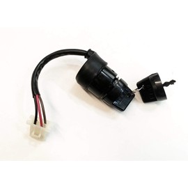 Ignition Key Switch Assembly with Keys for Yamaha G14 Golf Carts - JN3-82510-00-00