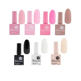Gel Semipermanente, Mc Nails, Uñas, Talavera, Gama de 7 Colores (Nude)