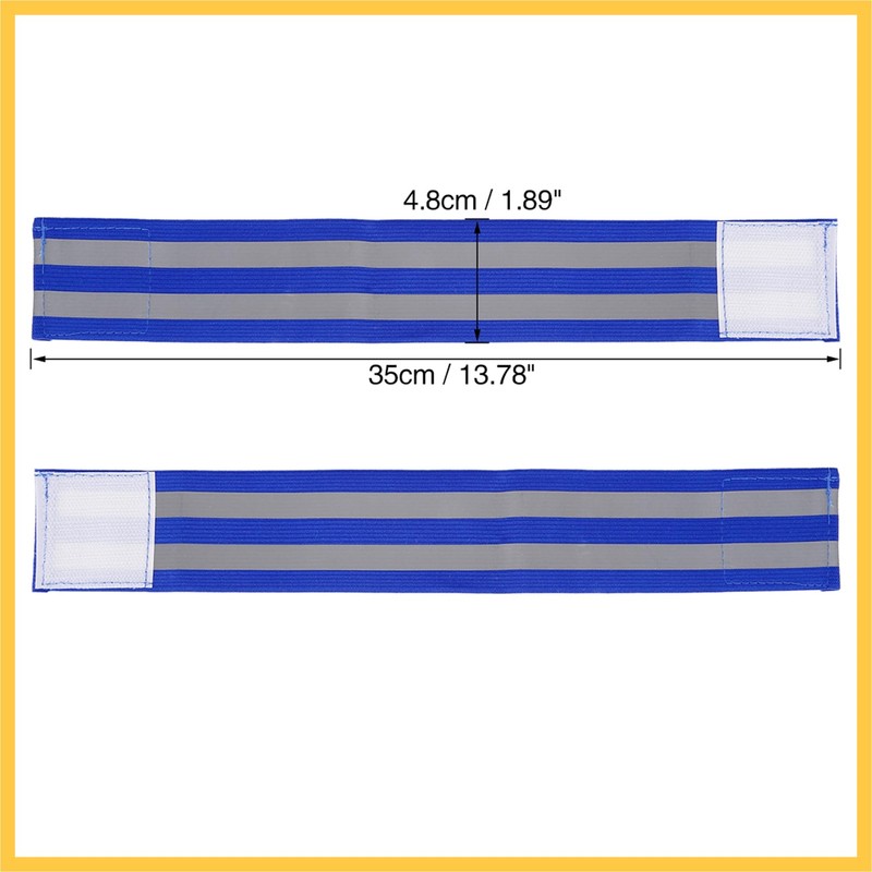 REPAIROCK 8pcs Reflective Bands for Arm Reflective Armbands High Visibility