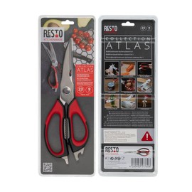 RESTO 95325 Multifunctional 9-in-1 Stainless Steel Scissors
