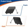 QUARKZMAN Towing Hook Cover Front Right Car Bumper Tow Hook