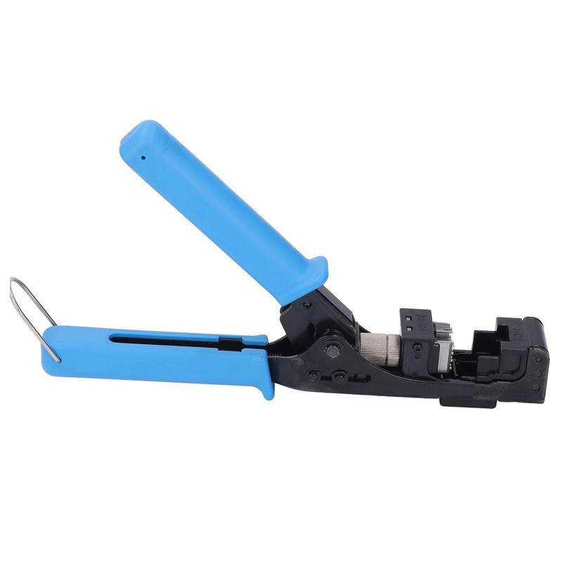 90° Angled RJ45 Termination Tool, Blue Keystone Jack Tool for