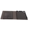 Wireless Keyboard Detachable Durable Computer Accessories with Artificial Leather CoverBlack