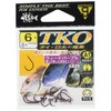 Gamakatsu Single Hook A1 TKO No. 12 6pcs Weed Purple 67594